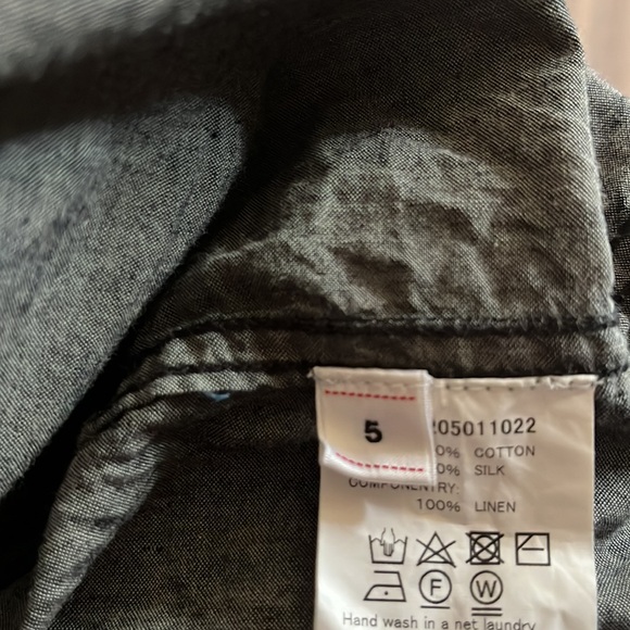 Visvim Long Sleeve Designer Button Down Shirt. Handmade of the finest materials - Picture 15 of 16